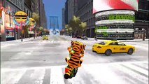 COLORS PARTY MOTORBIKE WITH COLORS TALKING TOM CAT LEARNING COLORS FOR KIDS NURSERY RHYMES CHILDREN