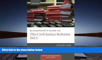 PDF [DOWNLOAD] Blackstone s Guide to the Civil Justice Reforms 2013 (Blackstone s Guides) BOOK