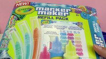 Crayola Marker Maker - Make your own markers in tropical colors! - Demo