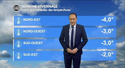 Météo semaine prochaine : c'est l'hiver !!!