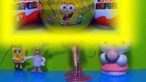 9 surprise eggs! 3 episodes compilation SpongeBob HELLO KITTY Disney PRINCESS Kinder Surprise eggs