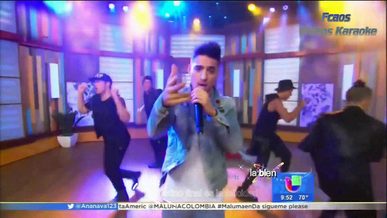 maluma carnaval karaoke