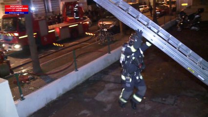 Boulogne sur la mer, un incendie peu banal