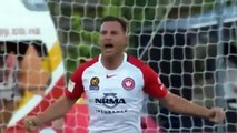 Wellington Phoenix vs Western Sydney Wanderers 2-2 All Goals & Highlights  A-League 17-12-2016