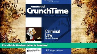PDF [FREE] DOWNLOAD  CrunchTime Criminal Law FOR IPAD
