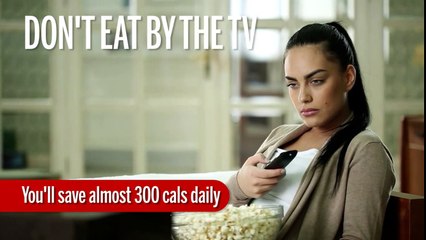 6 Ways to Cut Calories Every Day