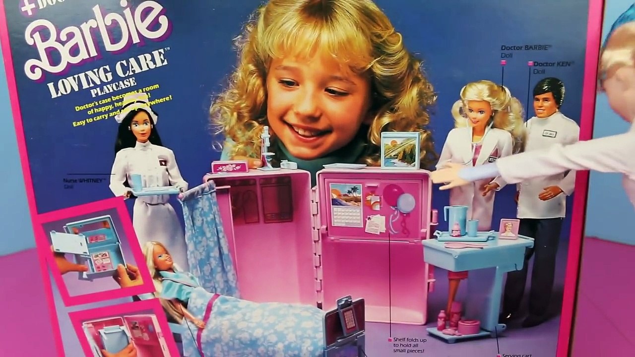 Elsa Barbie Hospital Doll Playset Toy Frozen Kids Alex DisneyCarToys & Mike The Merman Vintage