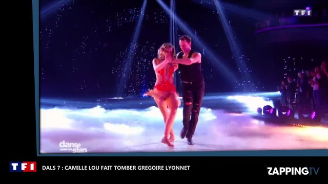 DALS 7 : Camille Lou fait tomber Grégoire Lyonnet par terre pour leur dernière danse (vidéo)