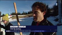 La neige manque dans les stations de ski