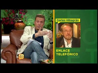 Carlos Villagrán "'Kiko"' lamenta la muerte de Rubén Aguirre ''El Profesor Jirafales"