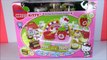 Hello Kitty Bakery Cake Kitchen! Sweet Cake & Cookie Accessories! Cupcake Lip Glosses!