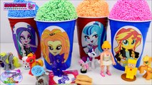 My Little Pony Monster High Surprise Cups Floam Play Foam Toys Surprise Egg and Toy Collector SETC