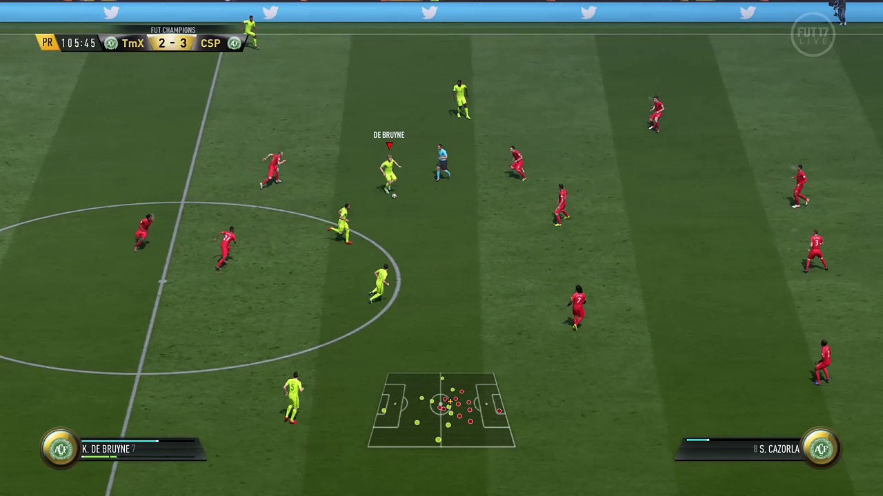 Magnifique frappe de Hazard 40 M