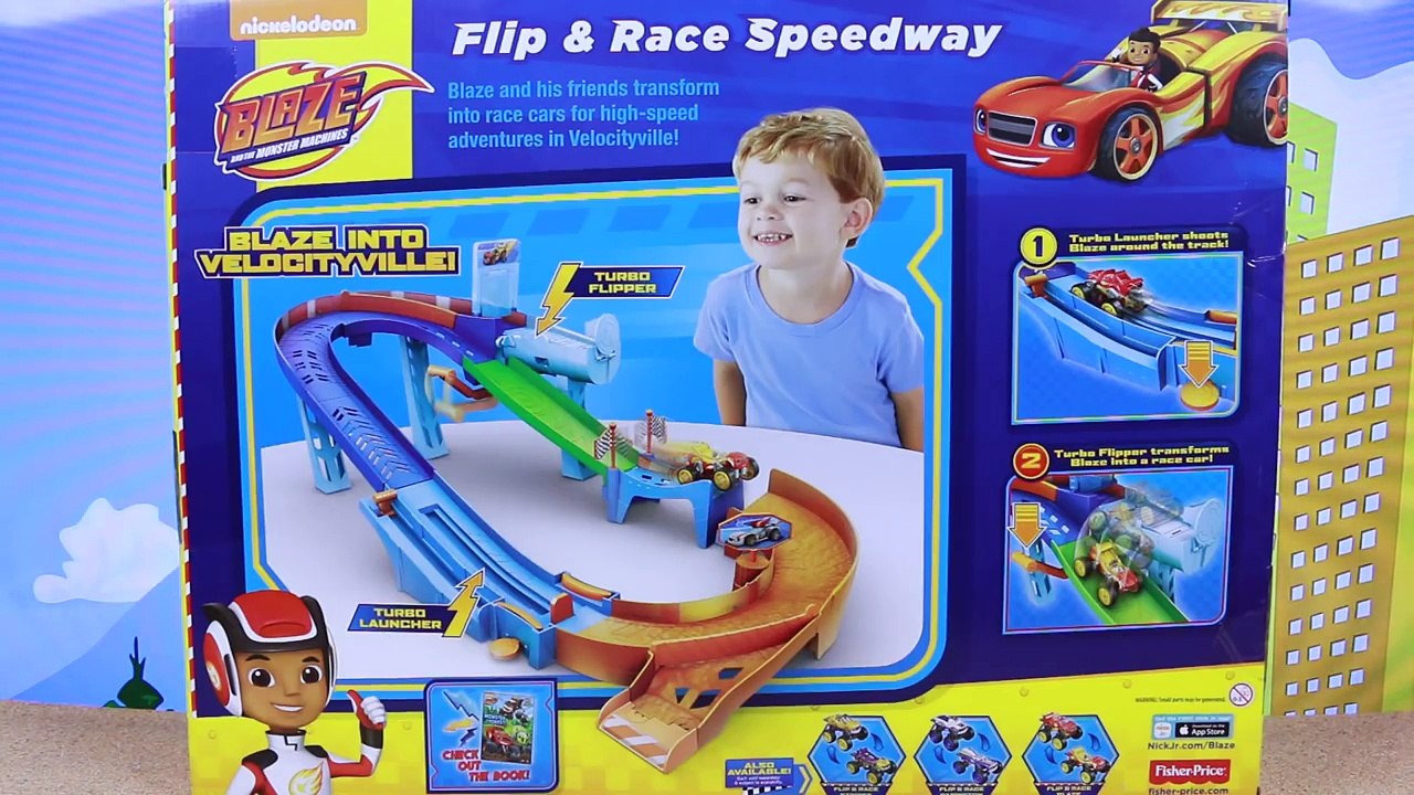 blaze flip and race cars