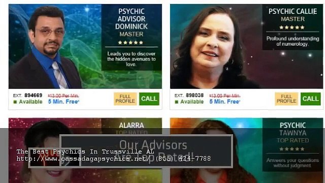 Best Psychics in Trussville AL - (855) 424-7788 - TOP RATED!