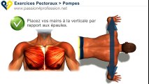 Pompes exercice pour les pectoraux