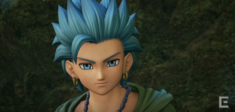 Dragon Quest XI - los protagonistas en PS4