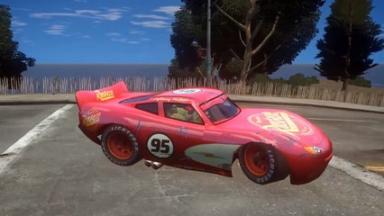 Spiderman Hulk Rayo McQueen Disney Cars 2 Pixar 3D