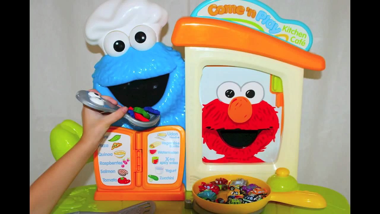 Cookie Monster Eats Cars Play Doh Elmo Eats Play Doh Disney Cars 2 Play Doh DisneyCarToys vELGICaJ7