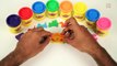 Learn Colors and Shapes with Play Doh for Kids |Learn Big and Small |Kids Fun Toys Learning Videos