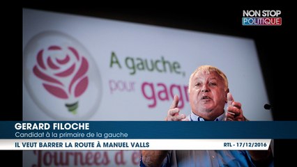 Primaire à gauche : "Manuel Valls ne devrait pas se présenter", déplore Gérard Filoche