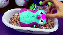Hatchimals Baby New Opening   Spa Sprinkles Bath Tub Play Doh Mask & Doctors Check Up DisneyCarToys