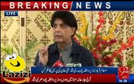 Chaudhry Nisar Offered his Resignation to Nawaz Sharif After Justice Qazi Report