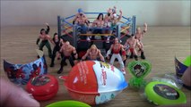 Open Wrestling Suprise Eggs For Boys With Wrestlers And Ring | WRESTLING KINDER SURPRISE