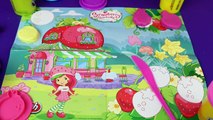 Play Doh Strawberry Shortcake Friends and Play-Dough Food   Fruit Set DisneyCarToys