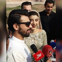 Media Asked Silly Question from Urwa Hocane and Farhan Saeed