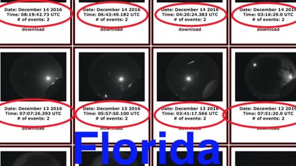 Strange flying 'tube light' spotted by skycam -  In a 'blink' its gone.