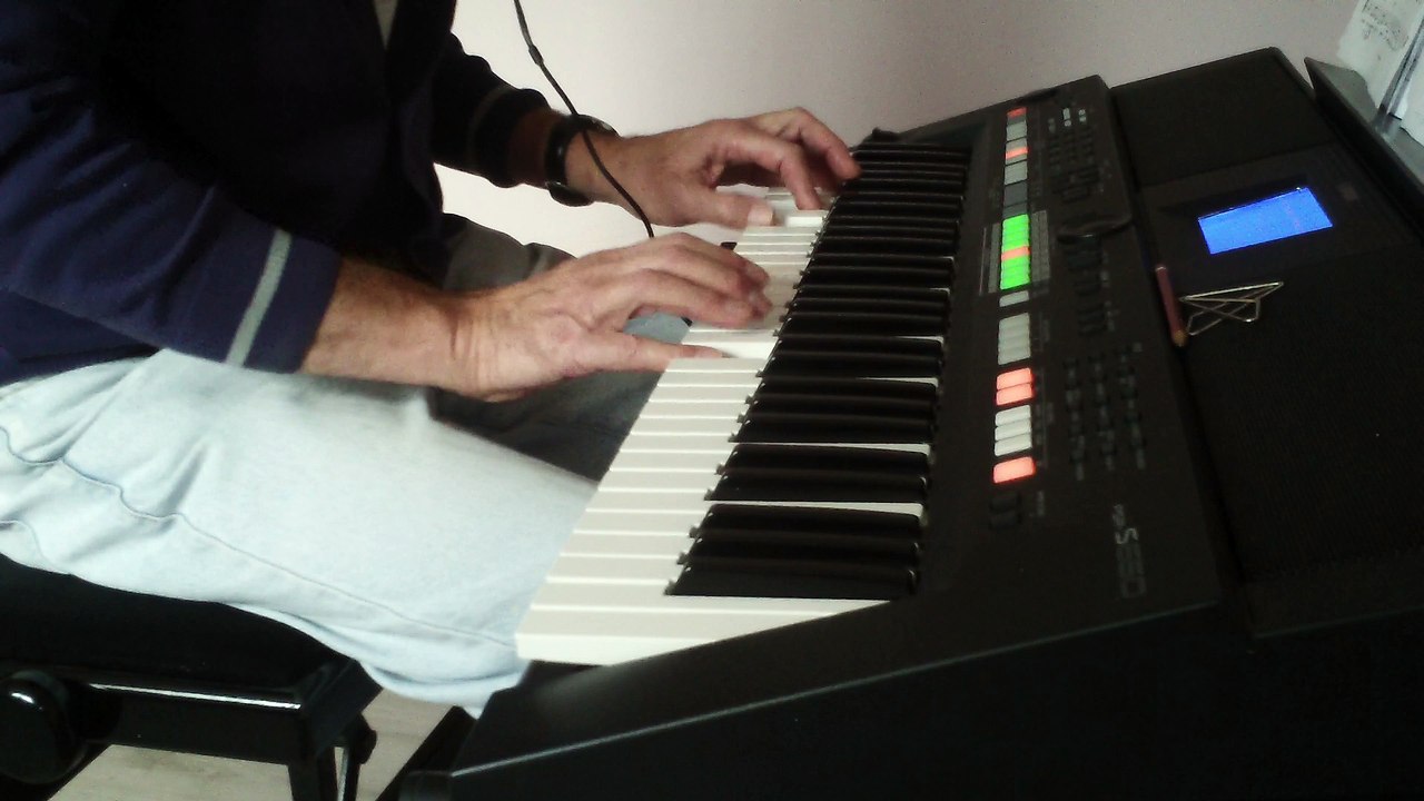 The Great Pretender  Reprise clavier