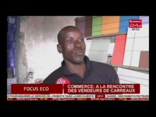 Focus Eco / Commerce : A la rencontre des vendeurs de carreaux