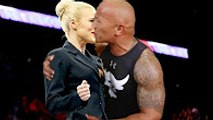 WWE 2016 The Rock Returns & KISS Beautiful Lana,Look what's does Rusev after See This HD NEW