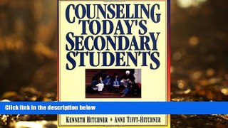 Audiobook Counseling Today s Secondary Students: Practical Strategies, Techniques   Materials for