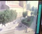 ⛔ عاجل  أول فيديو للحظة تفجير الكنيسة البطرسية