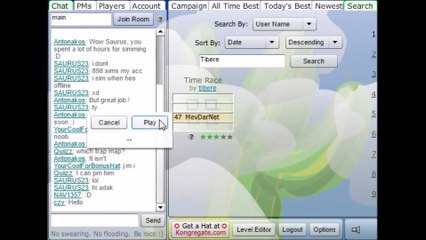 time race by tibere - 32 secs