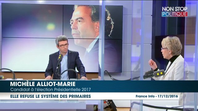 Michèle Alliot-Marie les primaires sont contraires à l'esprit des institutions