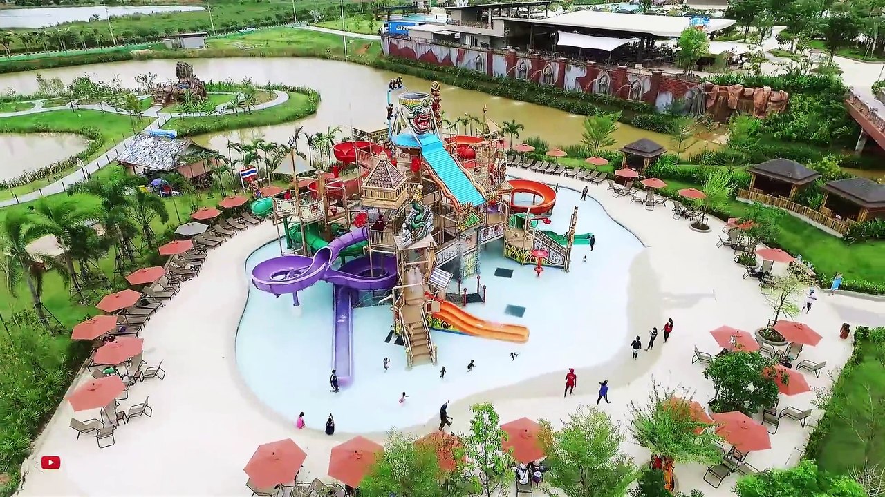 ซอฟท่องโลก_ เที่ยวสวนน้ำที่ใหญ่ที่สุดในประเทศไทย!【Ramayana Water Park】