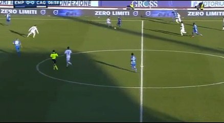 Levan Mchedlidze Goal HD - Empoli 1-0 Cagliari - 17.12.2016