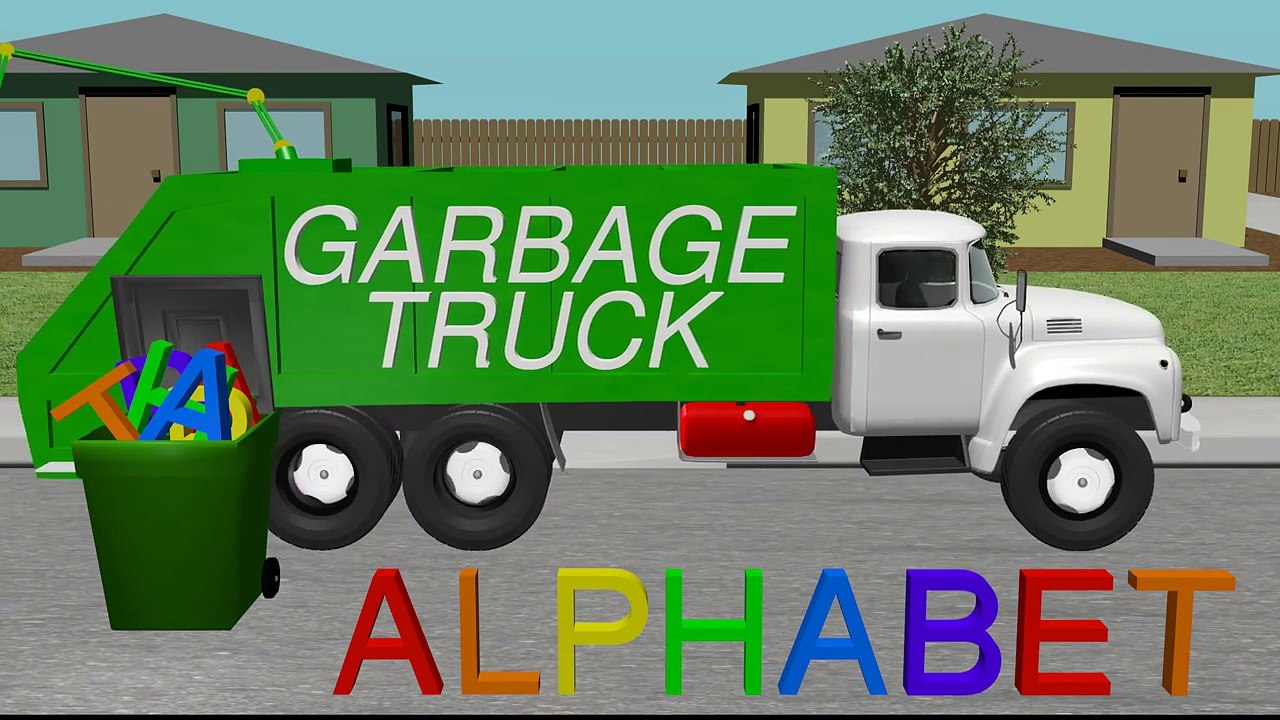 Alphabet Garbage Truck - Learning for Kids