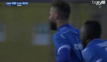 Levan Mchedlidze Goal - Empoli 1-0 Cagliari Calcio - (17/12/2016)
