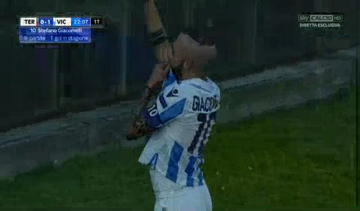 Stefano Giacomelli Amazing Goal - Ternana Calcio 0-1 Vicenza Calcio - (17/12/2016) / SERIE B
