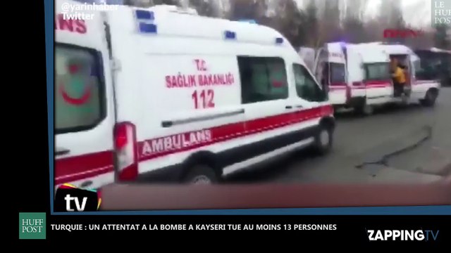 Turquie : 13 soldats tués dans un attentat à la bombe à Kayseri (vidéo)