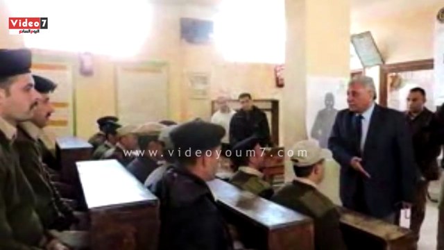 مدير أمن البحيرة يتفقد تأمين المدارس وجامعة دمنهور
