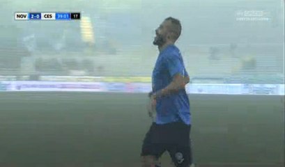 Gennaro Scognamiglio Goal - Novara Calcio 2-0 Cesena Calcio - (17/12/2016) / SERIE B