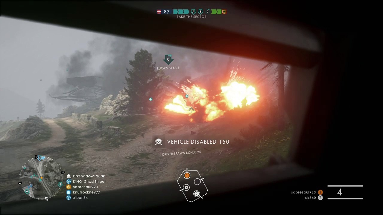 Battlefield™ 1 tank fun