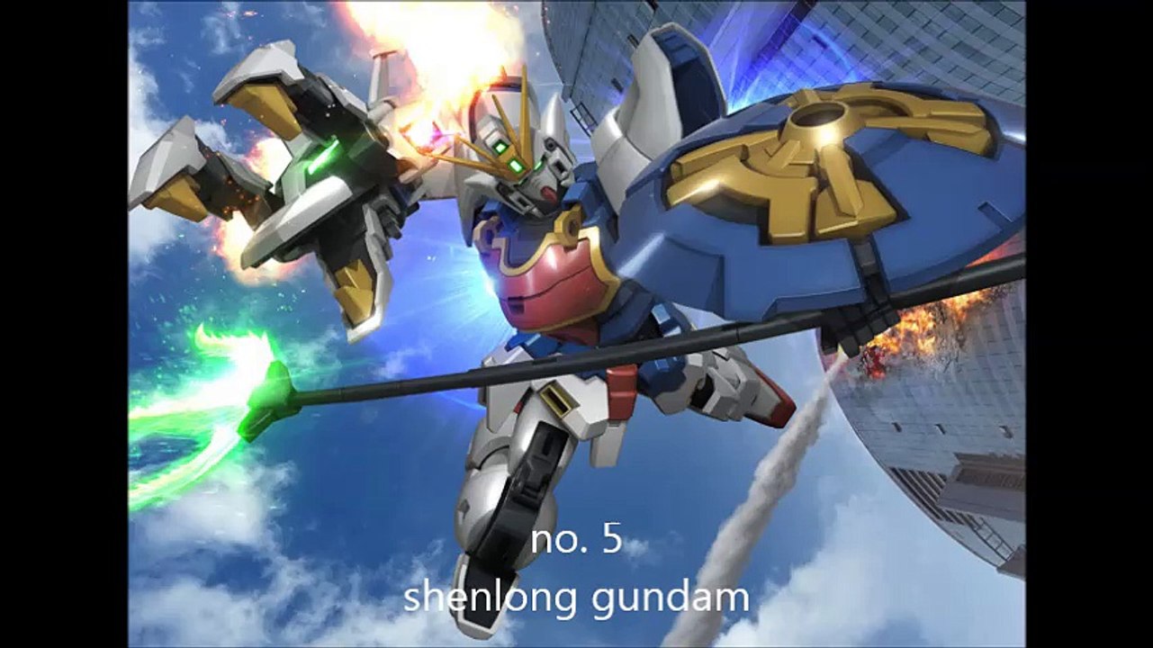top 5 after colony gundam