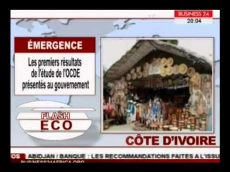 Flash Eco / Emergence : les premiers résultats de l'étude de l'OCDE présentes au gouvernement
