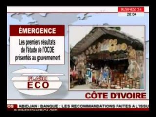 Flash Eco / Emergence : les premiers résultats de l'étude de l'OCDE présentes au gouvernement